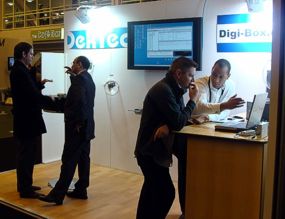 DekTec booth at Broadcast Live / VideoForum